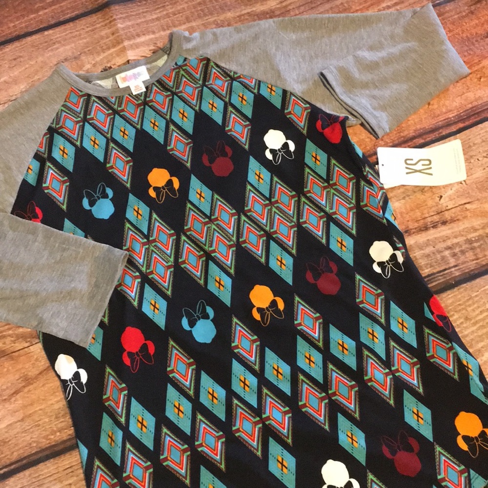 LuLaRoe XS Minnie Mouse Randy